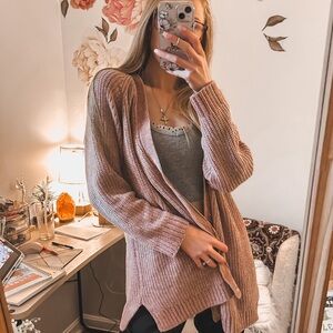 Mauve cozy sweater 🩷✨